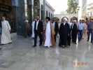 تشرف حضرت آیت الله طباطبایی حرم حضرت زینب(س)