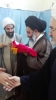 پرچم متبرک روی گنبد حضرت زینب(س)