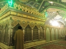 تشرف حضرت آیت الله طباطبایی حرم حضرت رقیه(س)